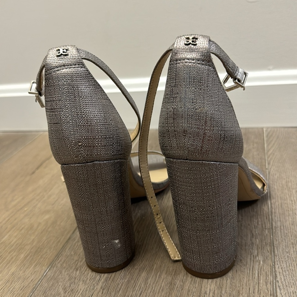 NEW! Sam Edelman Jute Yaro Block Heel Sandal - Size 8.5 👠🚙 - Picture 10 of 14